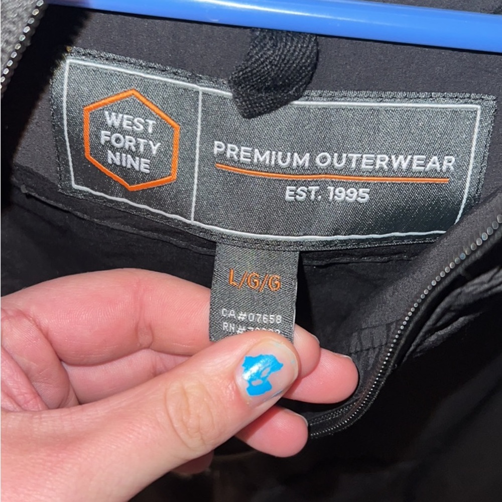 West 49 pull over light jacket
